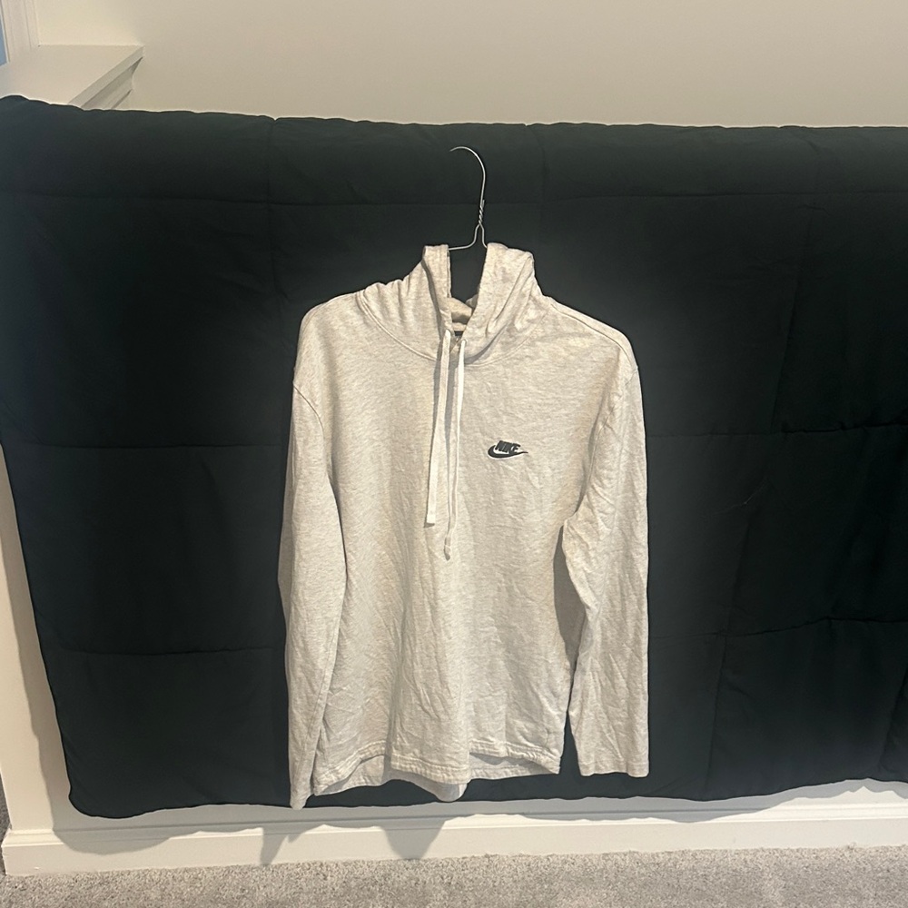 Nike White Hoodie